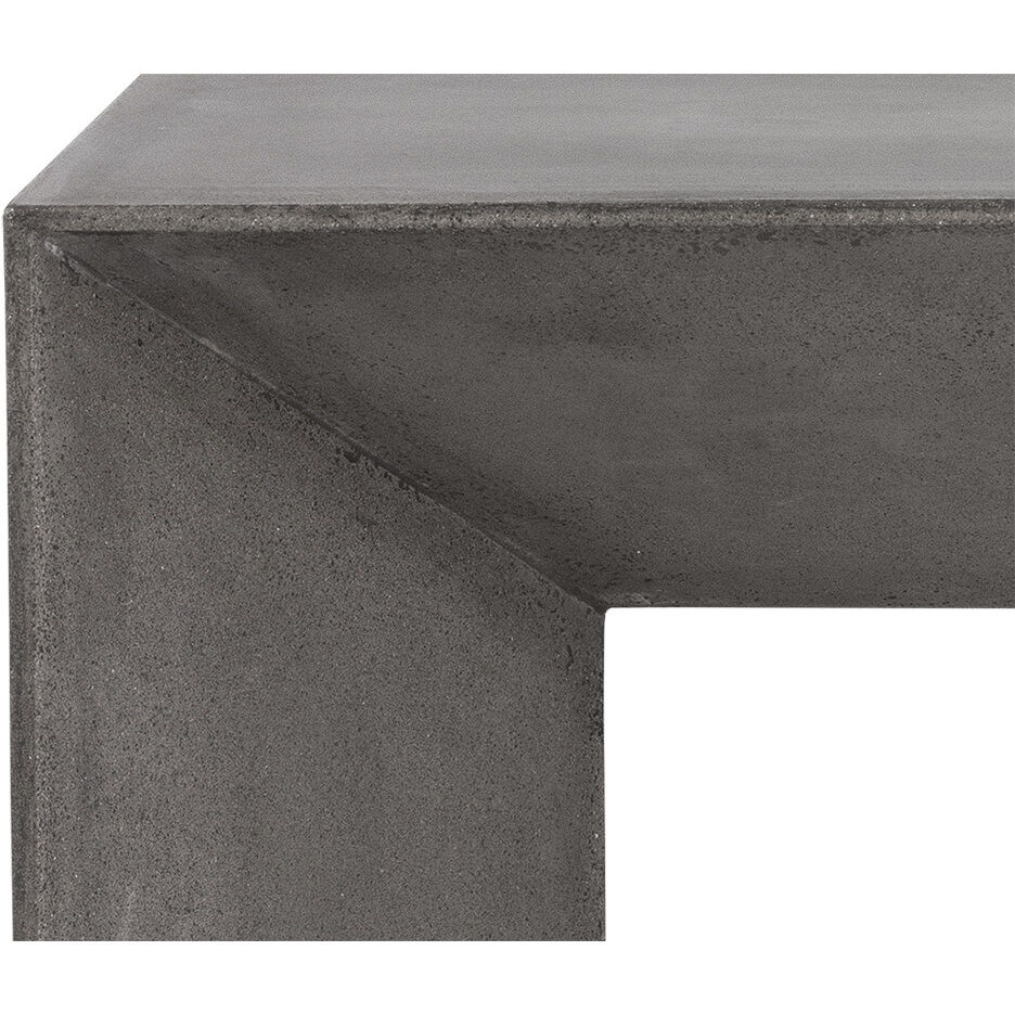 Nomad Grey Outdoor Bench